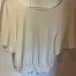 Gentle Fawn Cream Crop Top